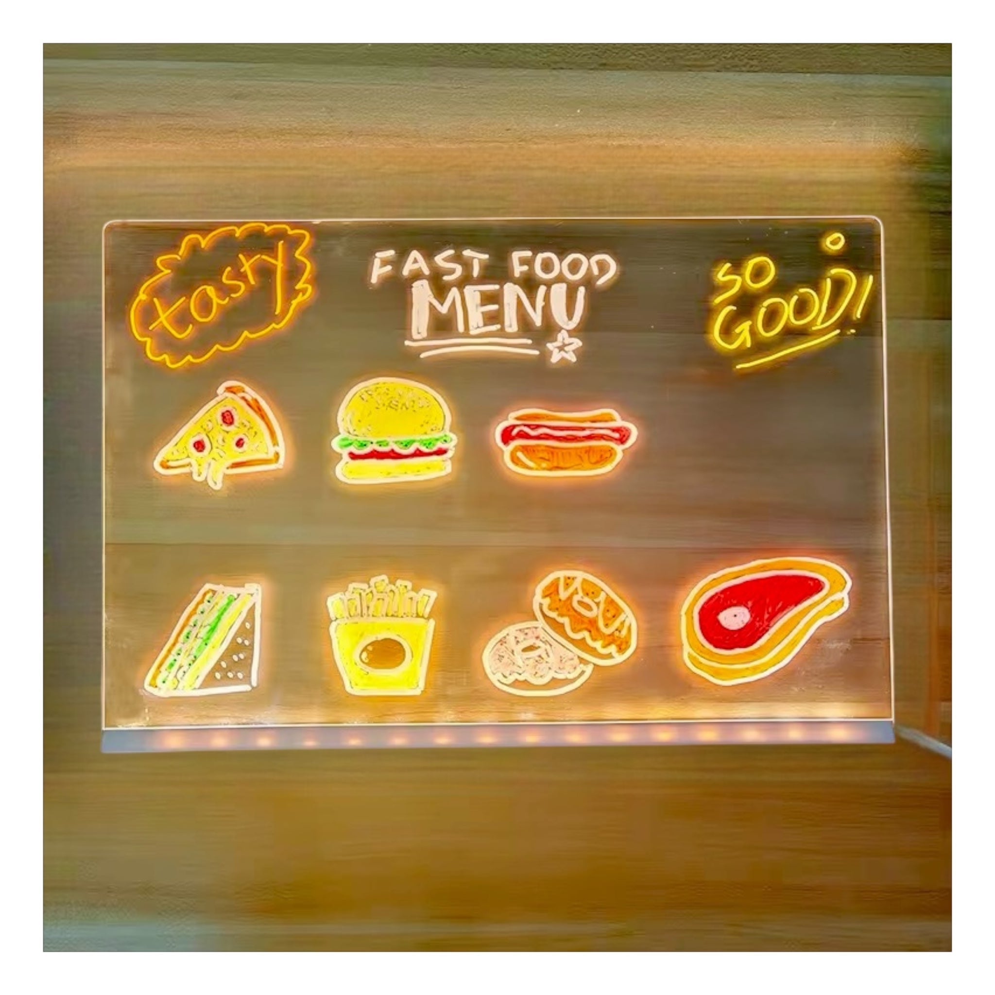 Affichez vos messages avec style grâce a la tablette lumineuse LED Image