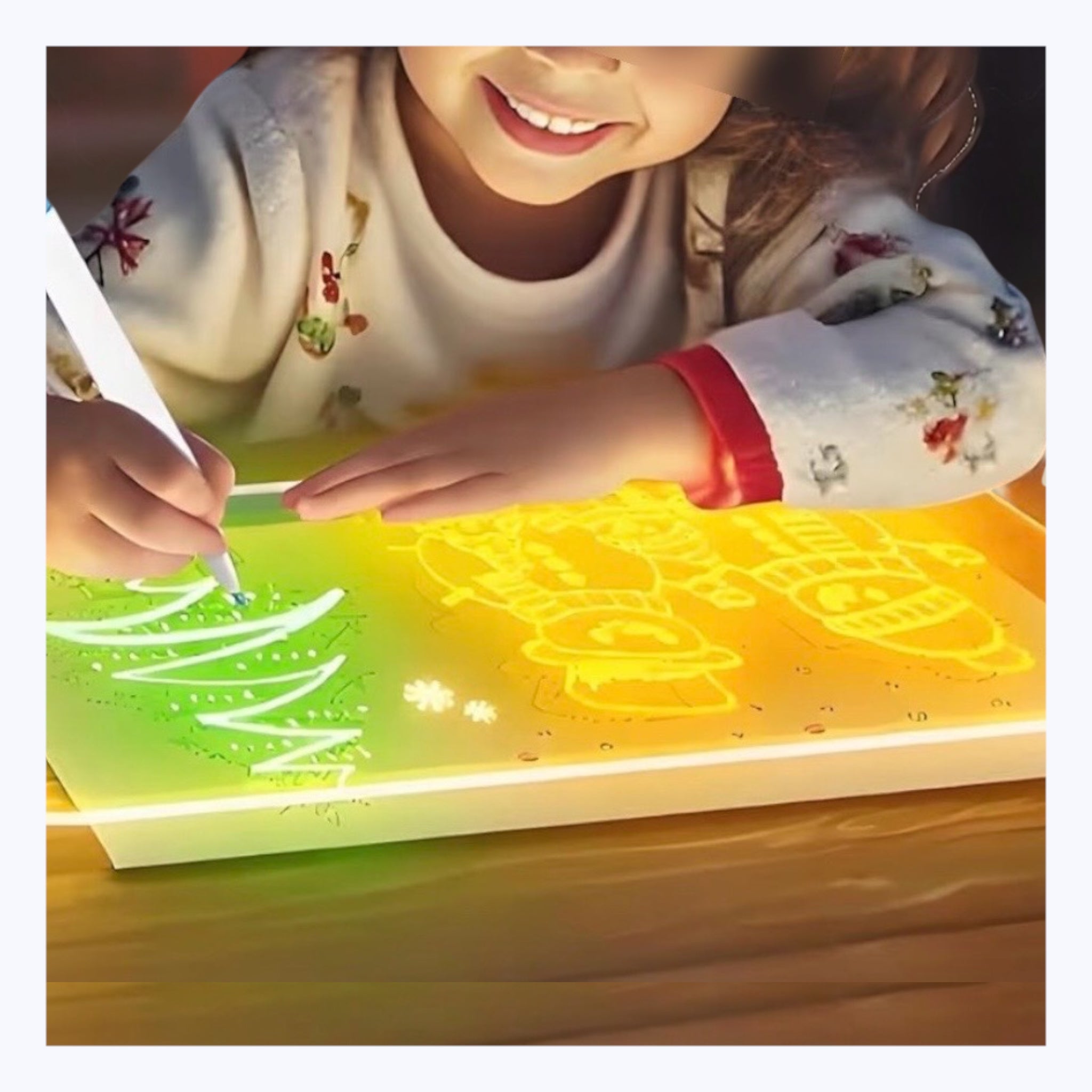 Pourquoi adopter la tablette à dessin lumineuse pour vos enfants ? Image