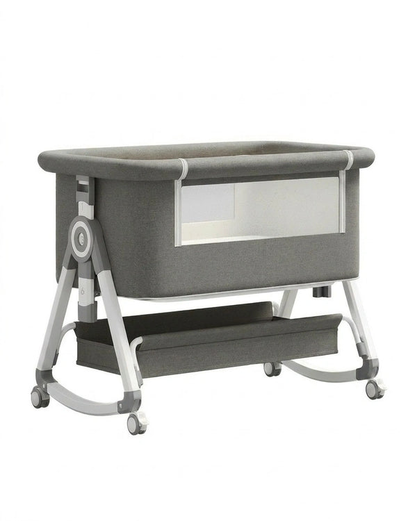 lit  cododo gris, vue de produit seulement