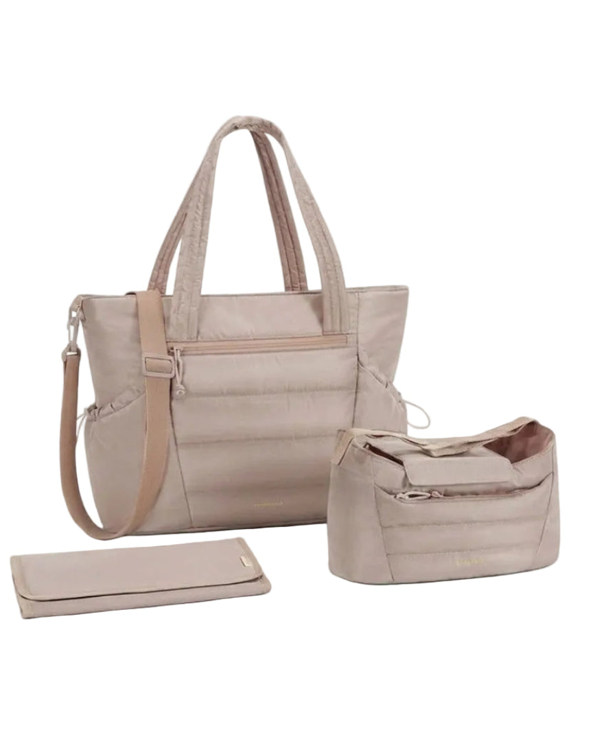 sac a langer beige, vue produits
